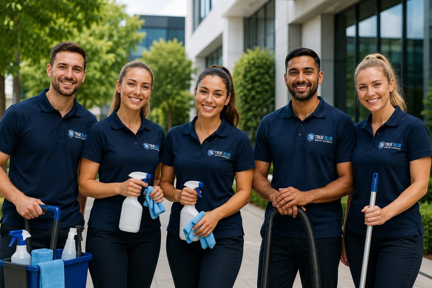 The True Blue Service Australia team in Sydney